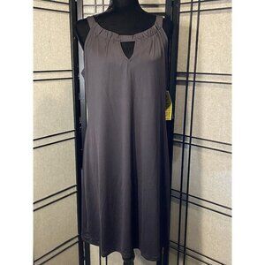 Banana Boat Sleeveless Shift Dress UPF 50+ Size XXL Black BB226 Slip On